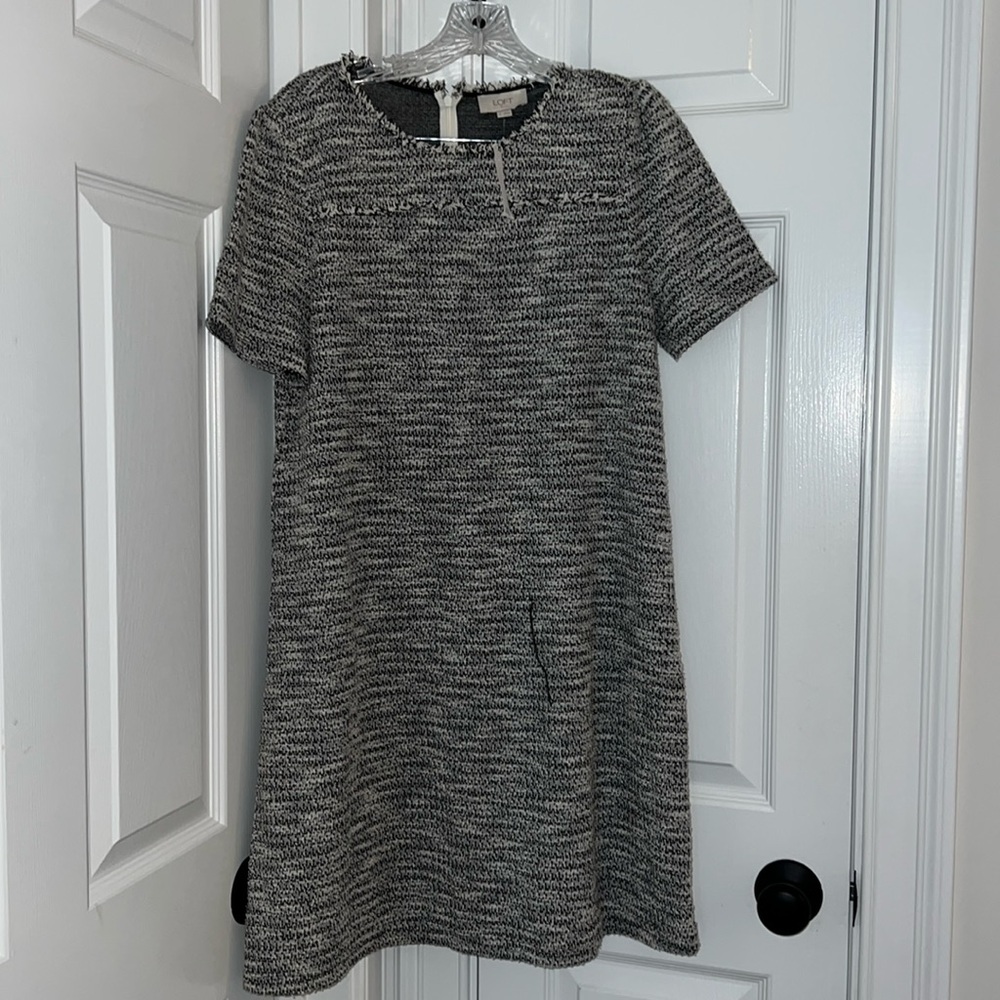 Loft tweed dress
